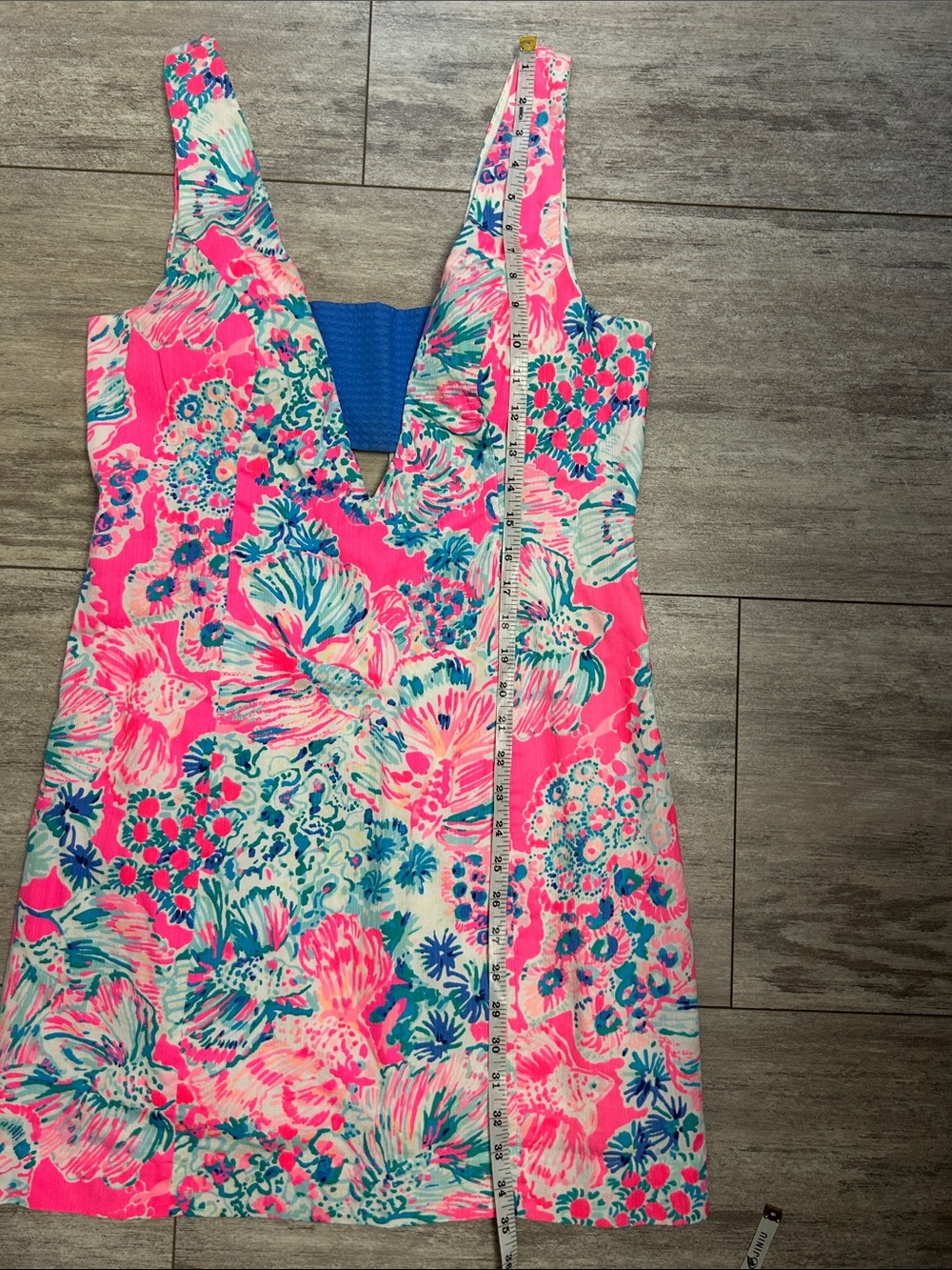 Lilly Pulitzer Cassa Shift Dress Tiki Pink Gypsea Pink - Picture 14 of 16